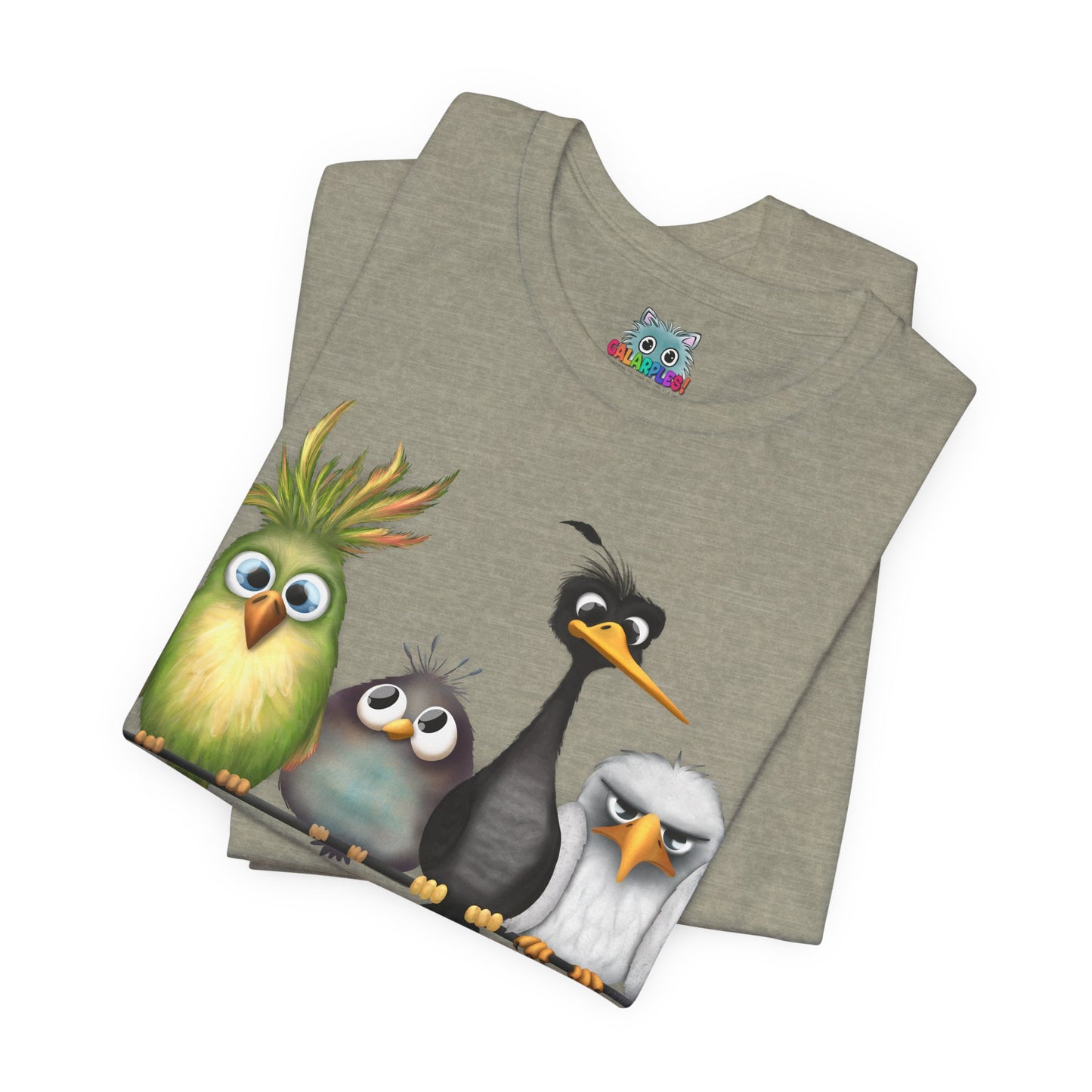 "The Birds" Unisex Jersey Short Sleeve Tee