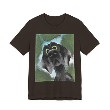 Wylbur the Dog-Unisex Jersey Short Sleeve Tee