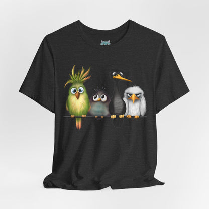 "The Birds" Unisex Jersey Short Sleeve Tee
