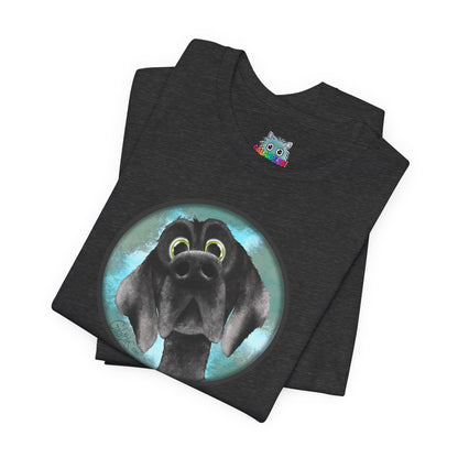 Wylbur the Dog-Unisex Jersey Short Sleeve Tee