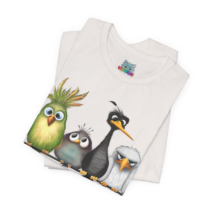 "The Birds" Unisex Jersey Short Sleeve Tee