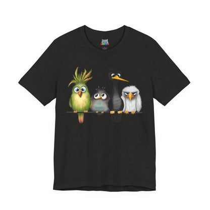 "The Birds" Unisex Jersey Short Sleeve Tee