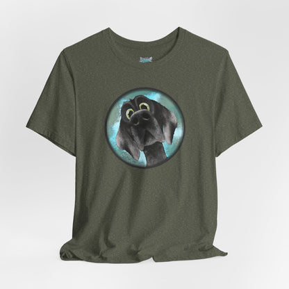 Wylbur the Dog-Unisex Jersey Short Sleeve Tee
