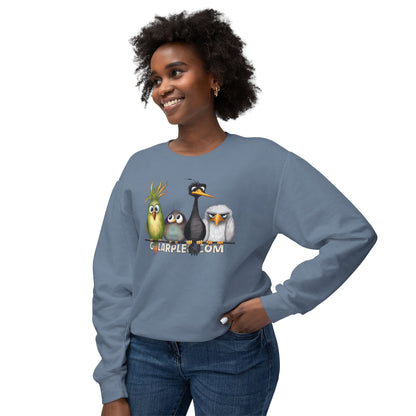The Birds: Unisex Lightweight Crewneck Sweatshirt