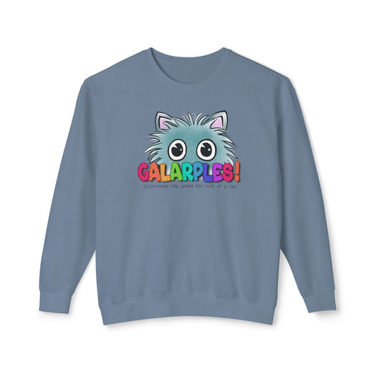 "The OG Galarple" Unisex Lightweight Crewneck Sweatshirt