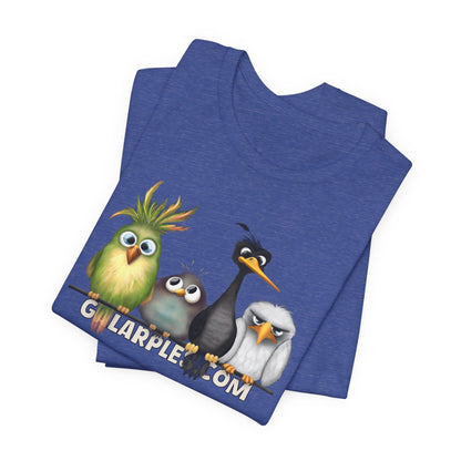 The Birds: Unisex Jersey Short Sleeve Tee