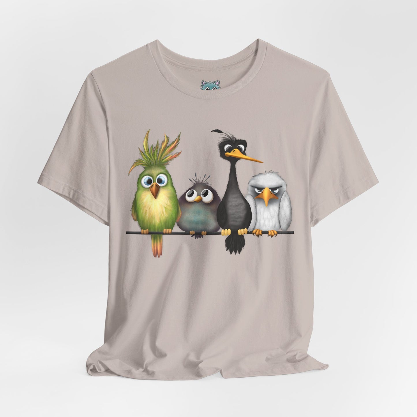 "The Birds" Unisex Jersey Short Sleeve Tee