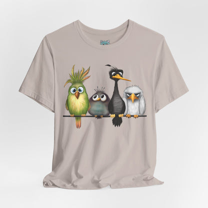 "The Birds" Unisex Jersey Short Sleeve Tee