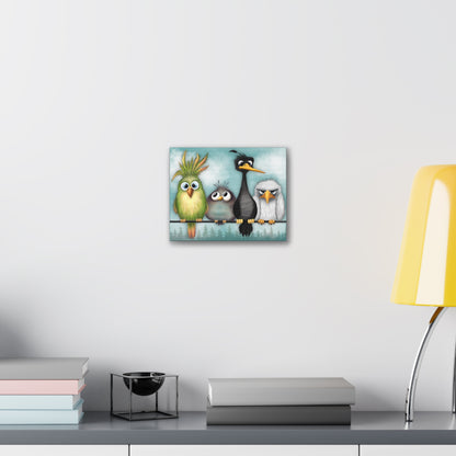 The Birds :Canvas Stretched, 0.75"