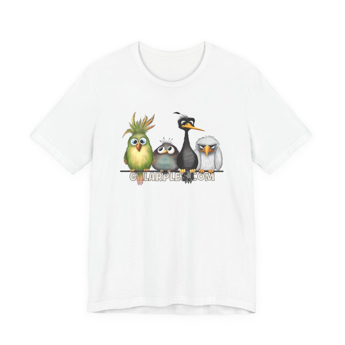 The Birds: Unisex Jersey Short Sleeve Tee