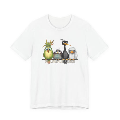 The Birds: Unisex Jersey Short Sleeve Tee
