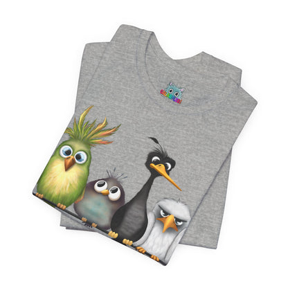 "The Birds" Unisex Jersey Short Sleeve Tee