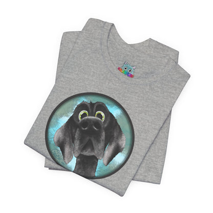 Wylbur the Dog-Unisex Jersey Short Sleeve Tee