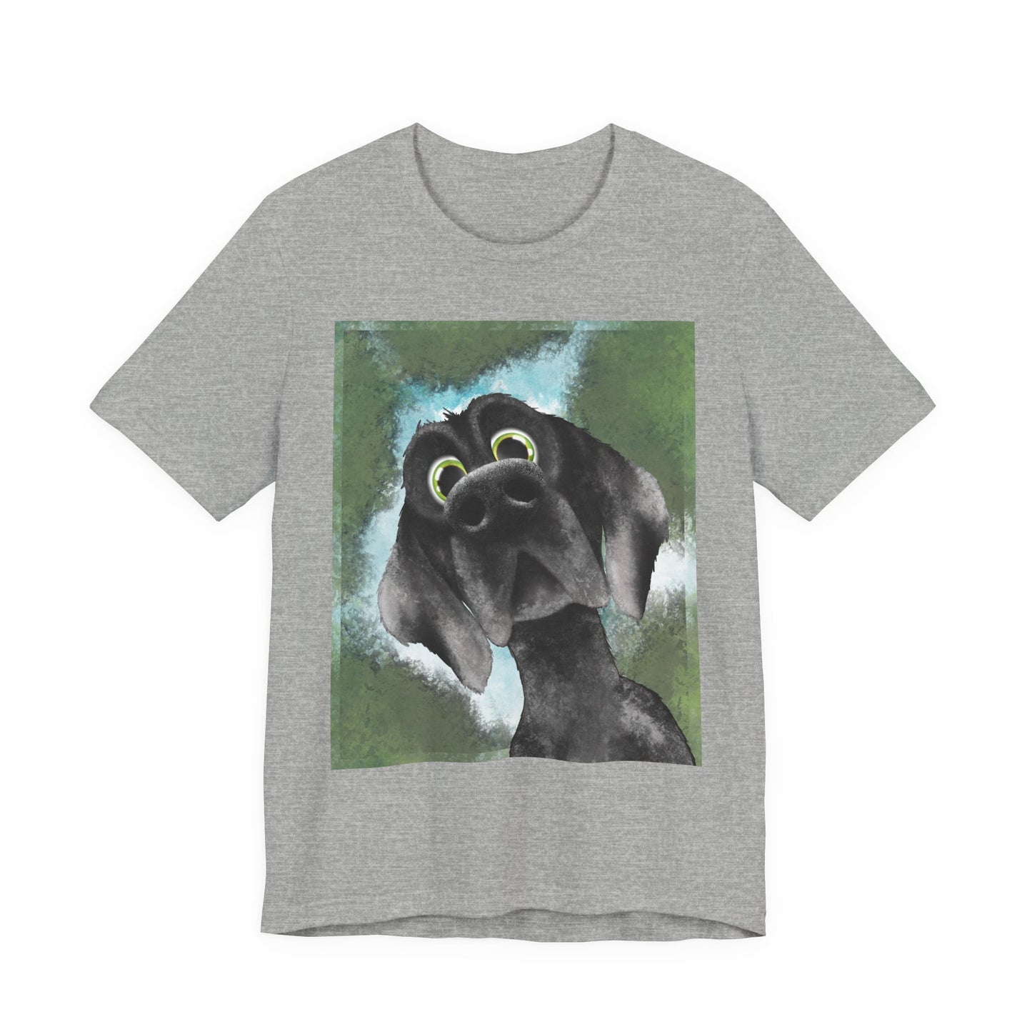 Wylbur the Dog-Unisex Jersey Short Sleeve Tee