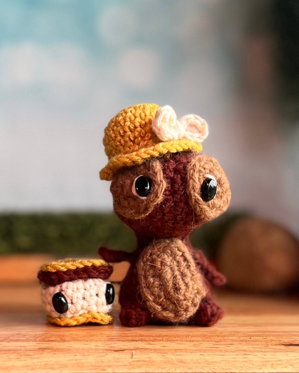 Smiley and his S’more friend