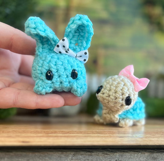 Cute little Bowed Turtle or Bowed Bunny!