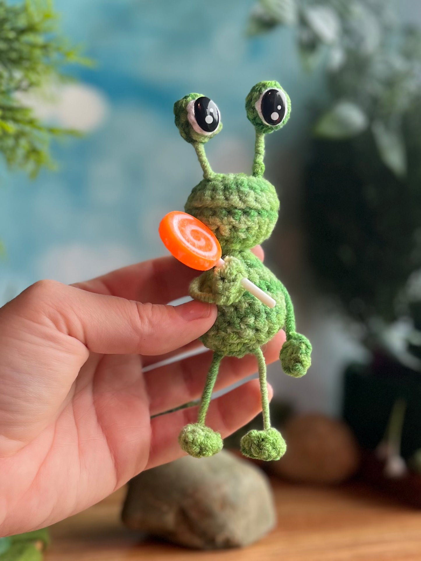 Bernard the Bug with his Candy