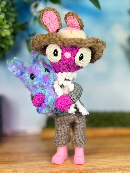 Clover and Sweat Pee Bunnykins (set)