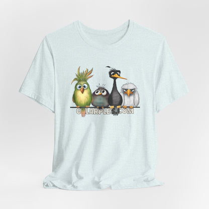The Birds: Unisex Jersey Short Sleeve Tee