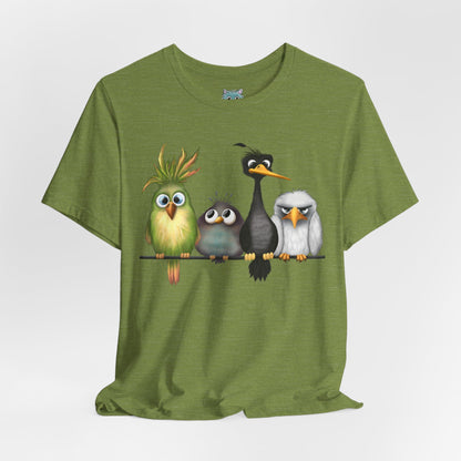 "The Birds" Unisex Jersey Short Sleeve Tee