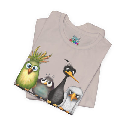 "The Birds" Unisex Jersey Short Sleeve Tee