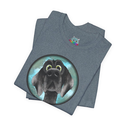 Wylbur the Dog-Unisex Jersey Short Sleeve Tee