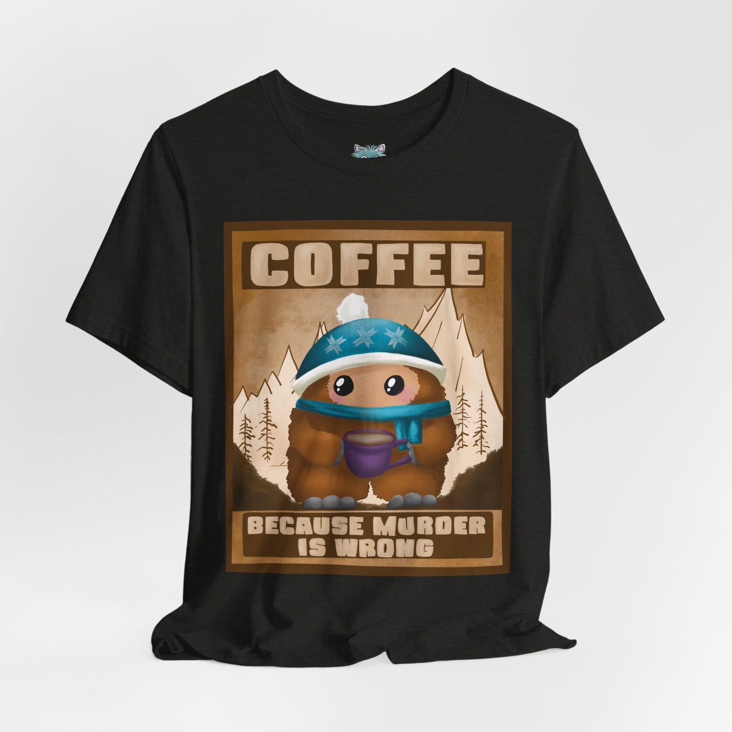 Karl needs coffee: Unisex Jersey Short Sleeve Tee
