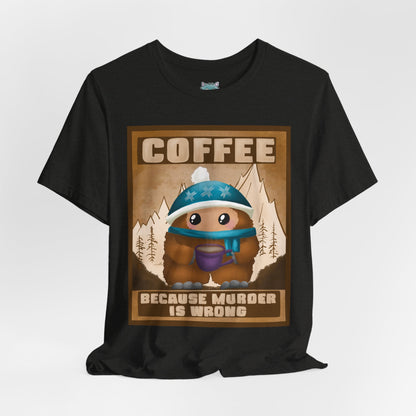 Karl needs coffee: Unisex Jersey Short Sleeve Tee