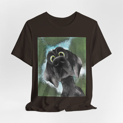 Wylbur the Dog-Unisex Jersey Short Sleeve Tee