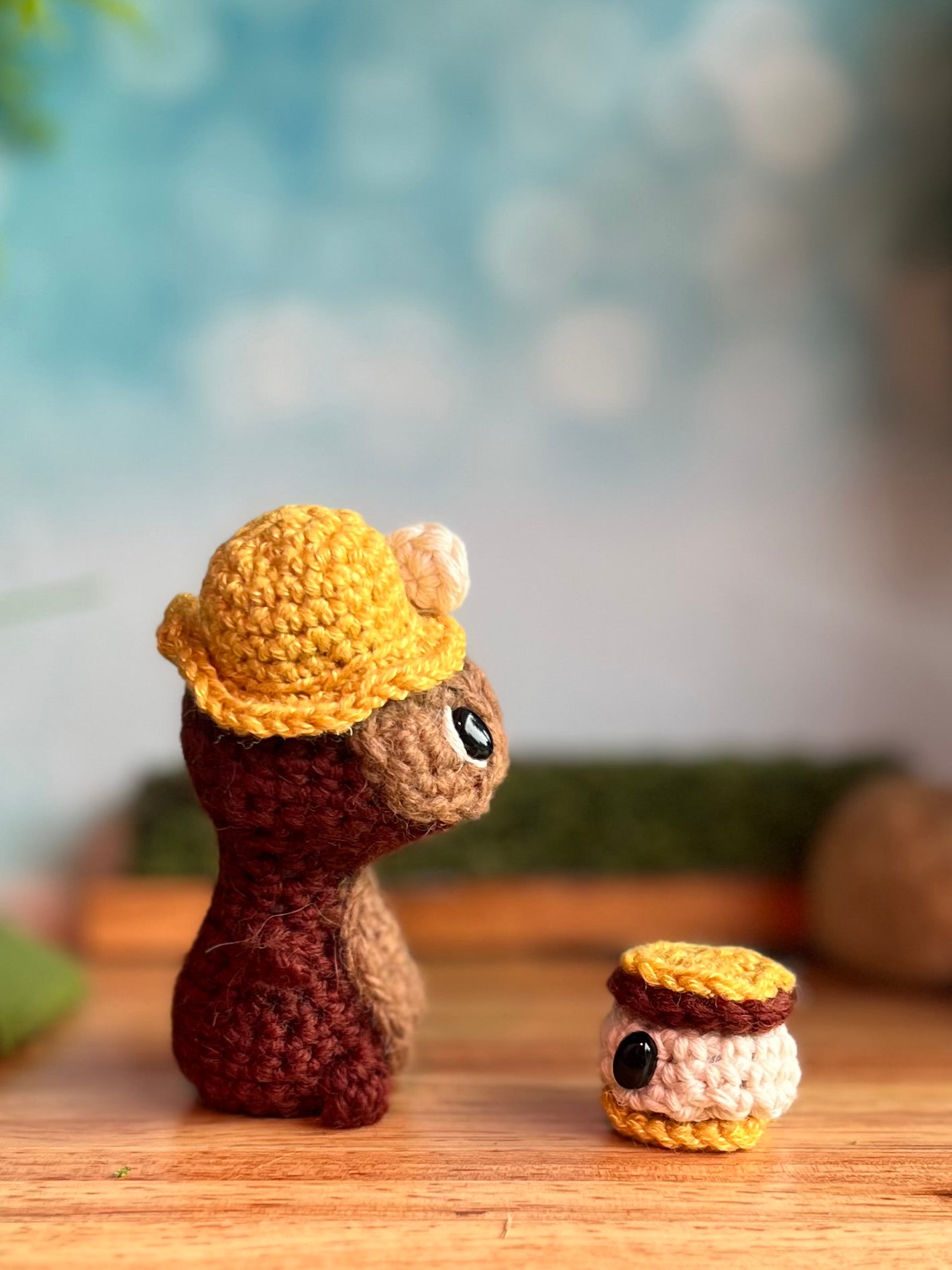 Smiley and his S’more friend