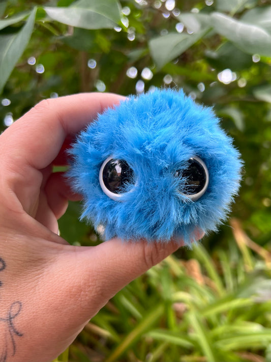 Fuzzy Monsters (Bright Blue)