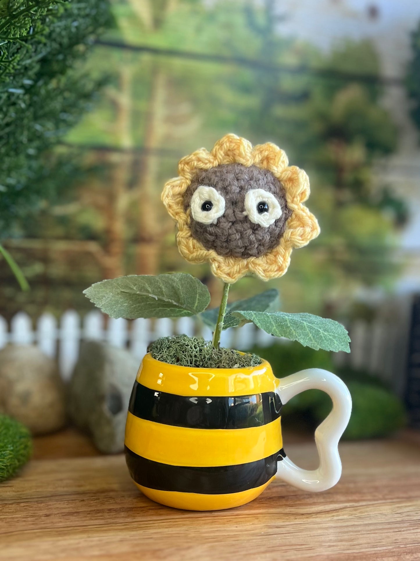 Bee-utiful Sunflower