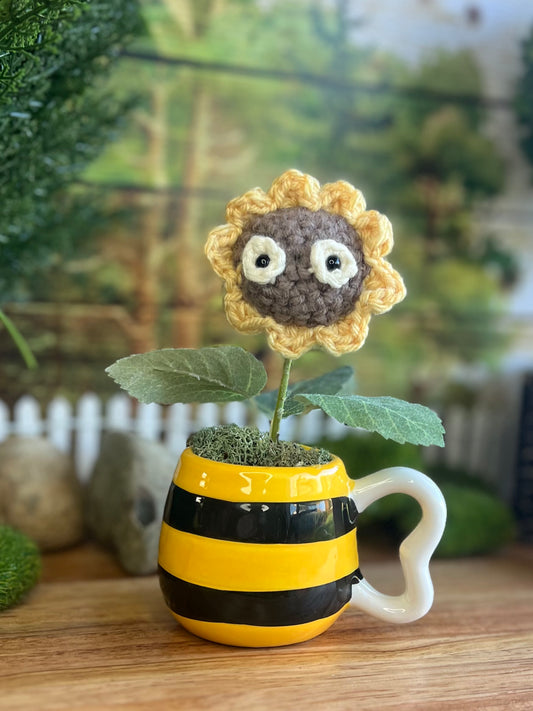 Bee-utiful Sunflower