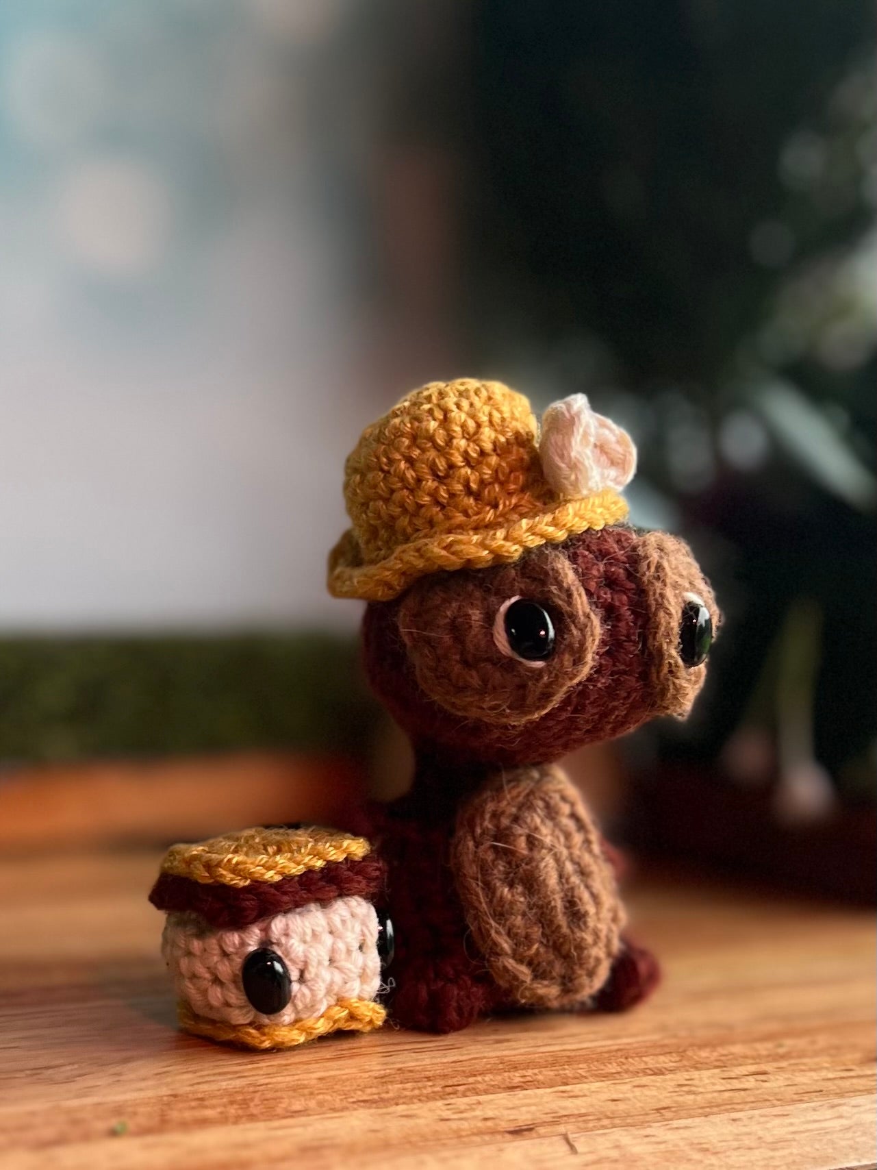 Smiley and his S’more friend