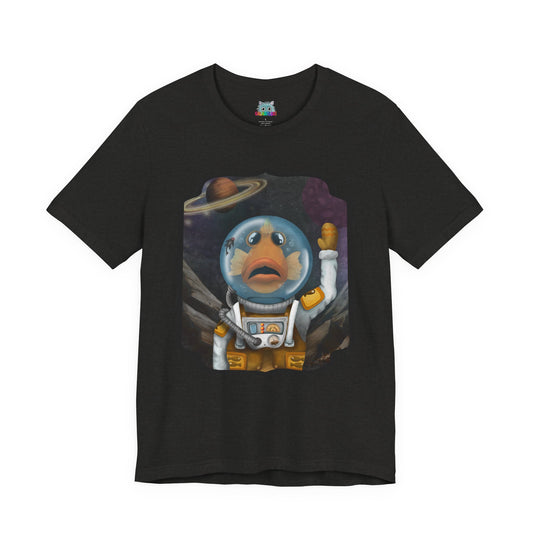 The Fishtonaut: Unisex Jersey Short Sleeve Tee