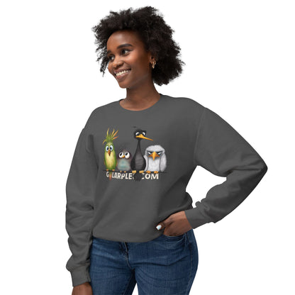 The Birds: Unisex Lightweight Crewneck Sweatshirt