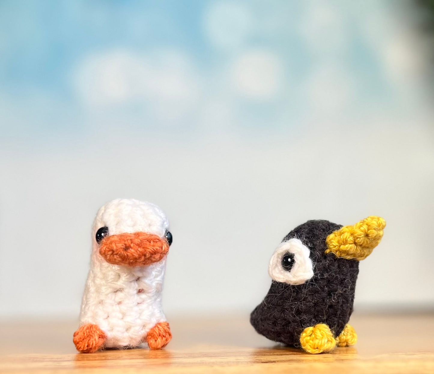 Duck and Crow (sold separately)