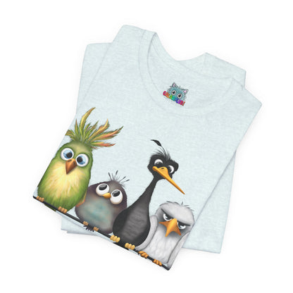 "The Birds" Unisex Jersey Short Sleeve Tee