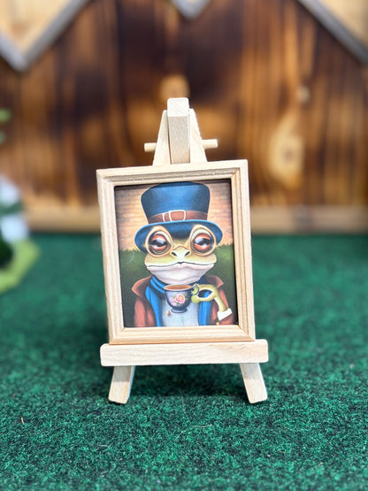 “Elton Fobbs” Mini Frame and easel