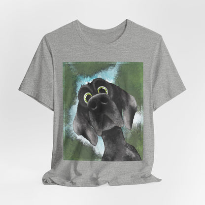 Wylbur the Dog-Unisex Jersey Short Sleeve Tee