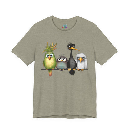 "The Birds" Unisex Jersey Short Sleeve Tee