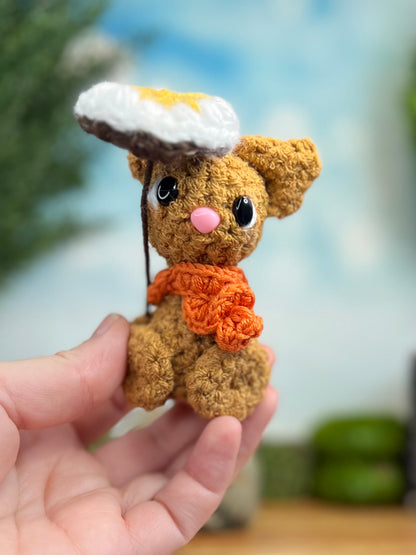 Kitty with Flower umbrella