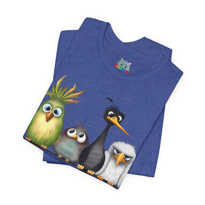 "The Birds" Unisex Jersey Short Sleeve Tee
