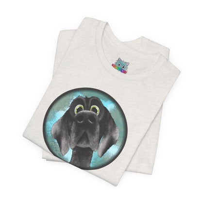 Wylbur the Dog-Unisex Jersey Short Sleeve Tee