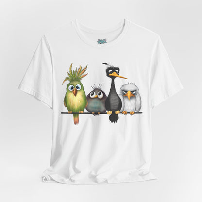 "The Birds" Unisex Jersey Short Sleeve Tee