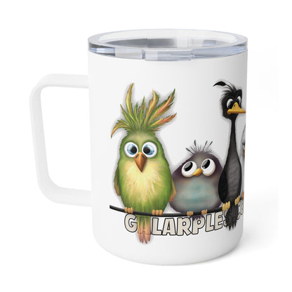 The Birds -Insulated Coffee Mug, 10oz