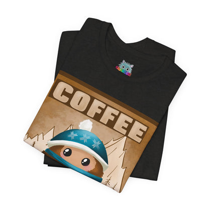 Karl needs coffee: Unisex Jersey Short Sleeve Tee