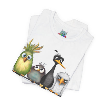 "The Birds" Unisex Jersey Short Sleeve Tee