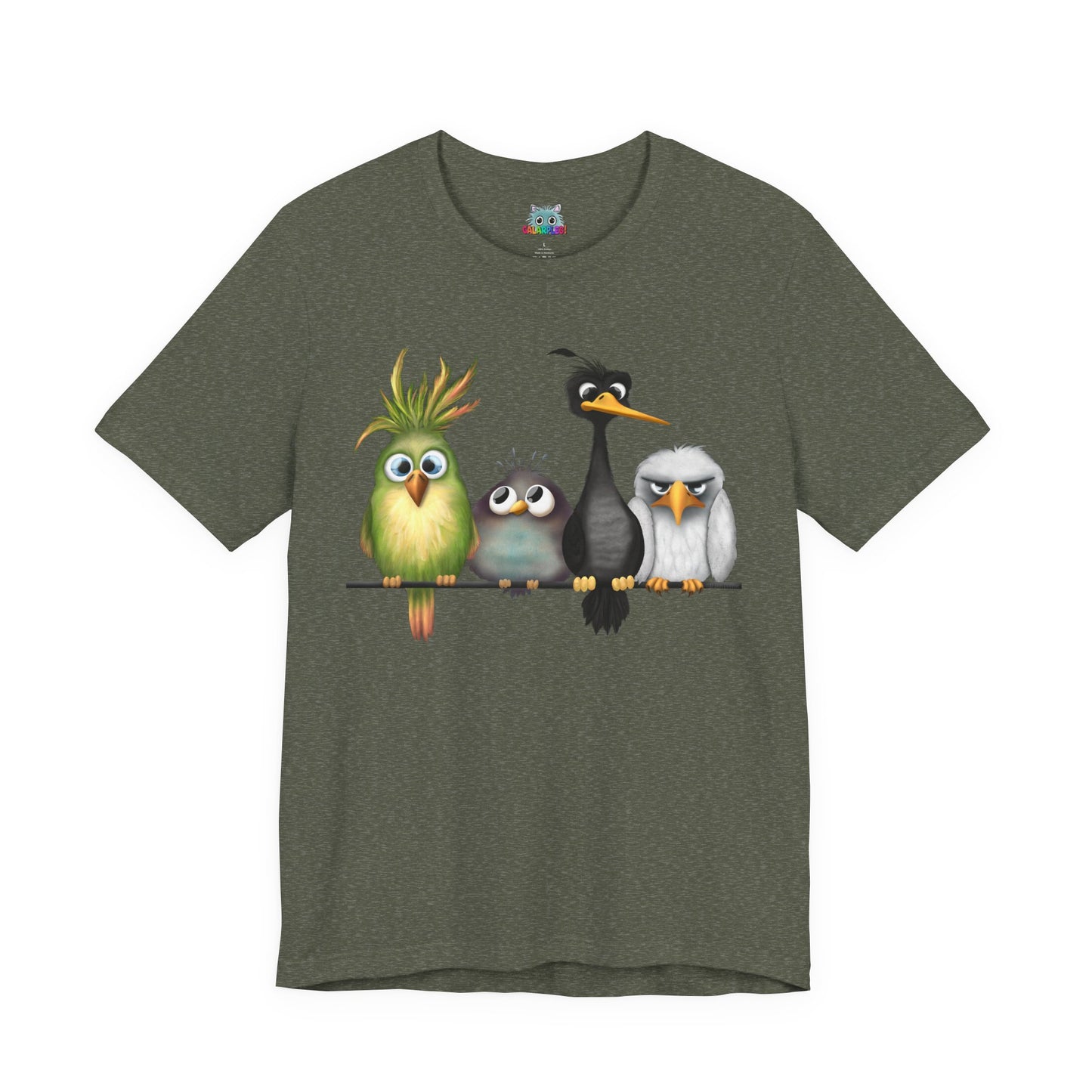 "The Birds" Unisex Jersey Short Sleeve Tee