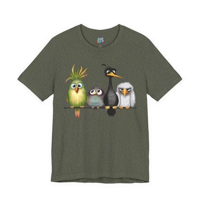 "The Birds" Unisex Jersey Short Sleeve Tee
